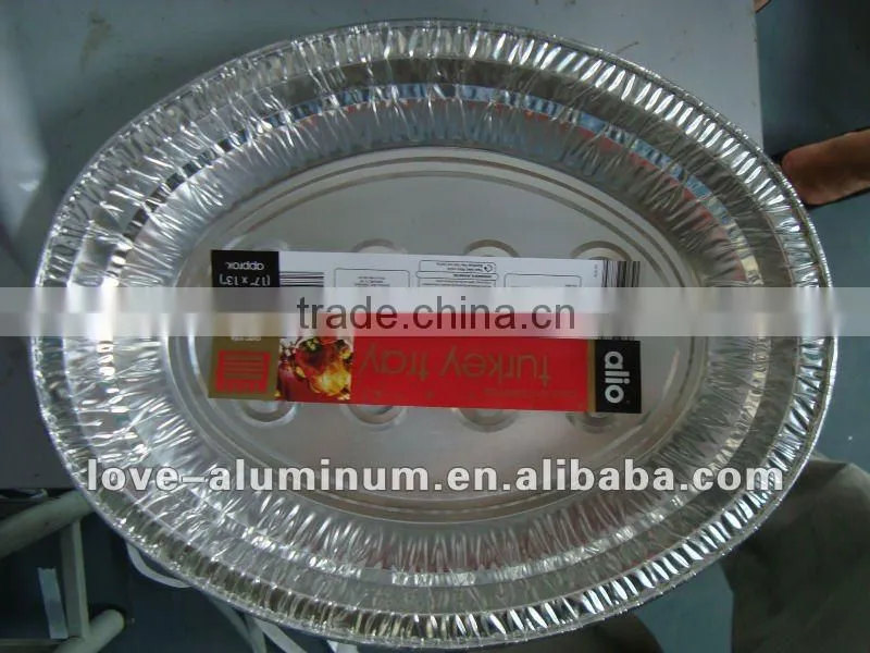 aluminum foil turkey pan/aluminum tray