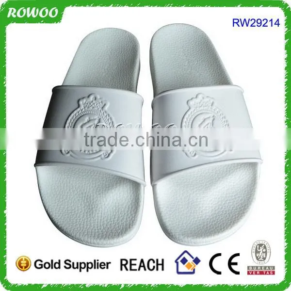 Fashion Embossed man PU slipper