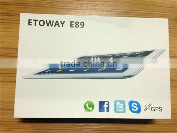 Tablet PC etoway E89 7 inch 3g tablet pc best 7 inch tablet pc android low cost 3g tablet pc phone