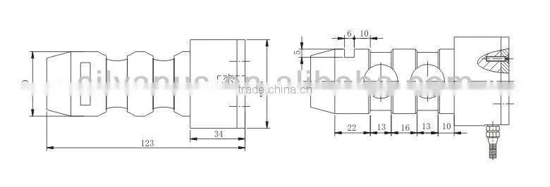 alloy steel load pin loadcell sensor for rigging