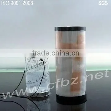 Printing plastic stationery bags with zipper