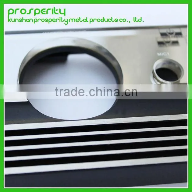 Suzhou CNC machining Aluminum shell Aluminum panel Mechanical panel