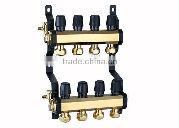 2 ways valve manifold brass underfloor heating manifolds digital manifold