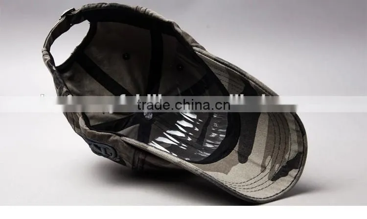 2015 Camouflage Stereo embroidery Leisure time of military cap