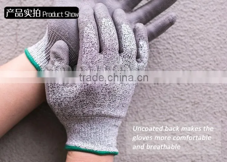 SEEWAY PU palm fit Spectra Cut Resistant Glove EN388 3541