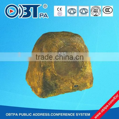 Outdoor Wateroroof bin 10W Garden Speaker OBT-1801F for park and garden