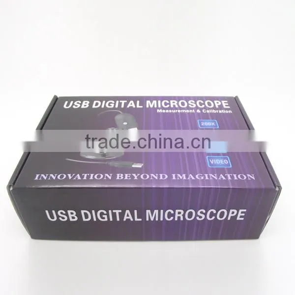 2M 200x handheld portable Digital USB Microscope with measurement can use for education
