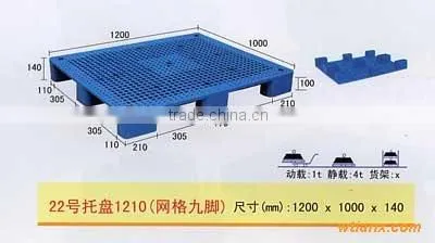 single face and double face Plastic Pallet