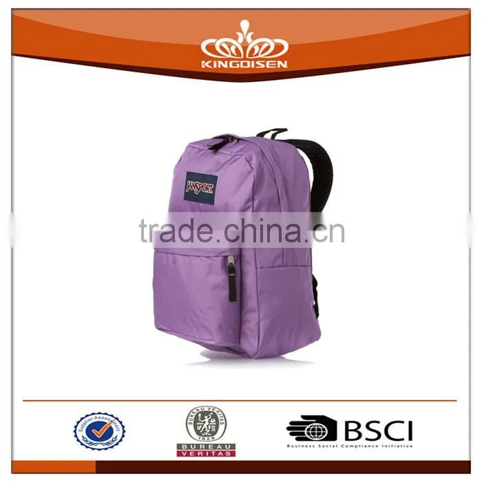 Trendy Purple School Bags Student Backpack