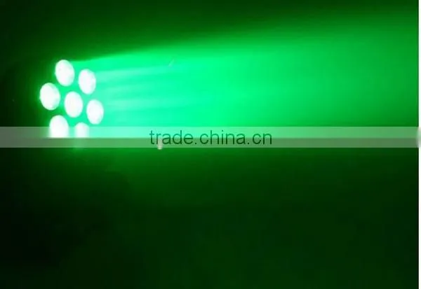 Hot 7pcs 4in1 10w rgbw led dmx moving head home light show equipment