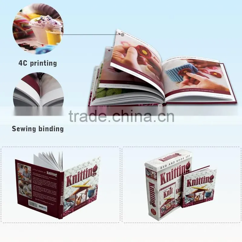 China Book Printing Manufacture Custom Coloring Hardcover Books Printing