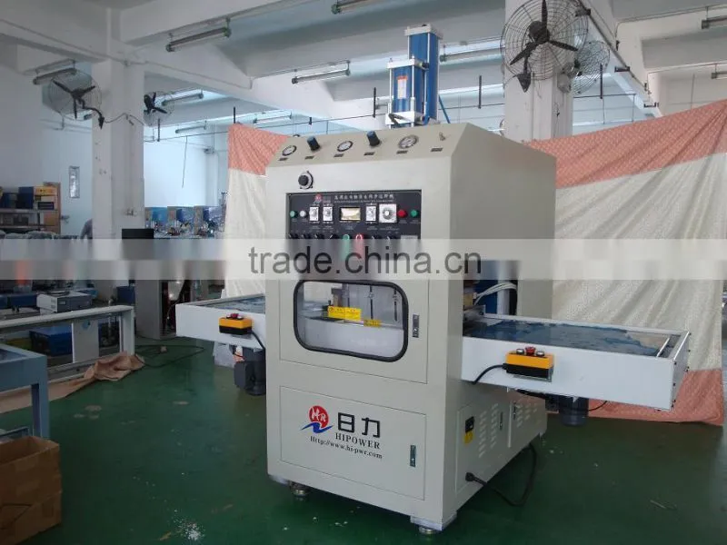 High frequency pu leather welding & embossing machine
