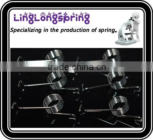 high quality low price double helical torsion spring