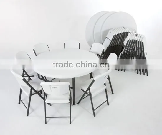 round dining table set, restaurant round folding table tops