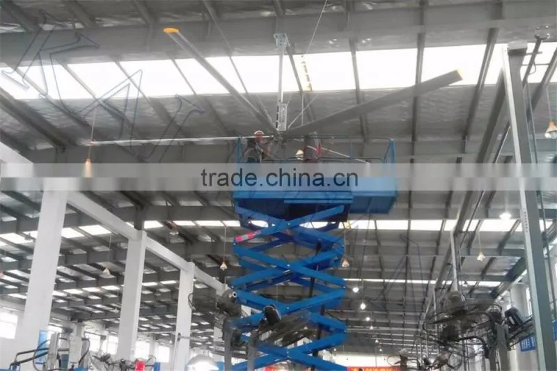 24FT(7.3M) HVLS Automatic Large Ceiling Fan Industrial giant ceiling fan / price ceiling fan national