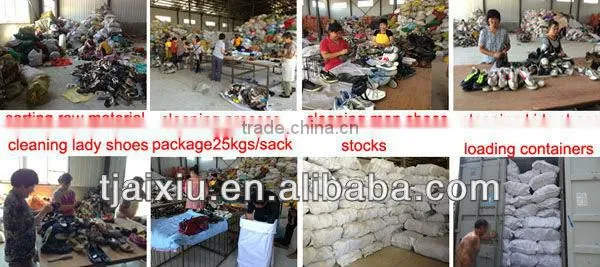Used shoes for Cameroon