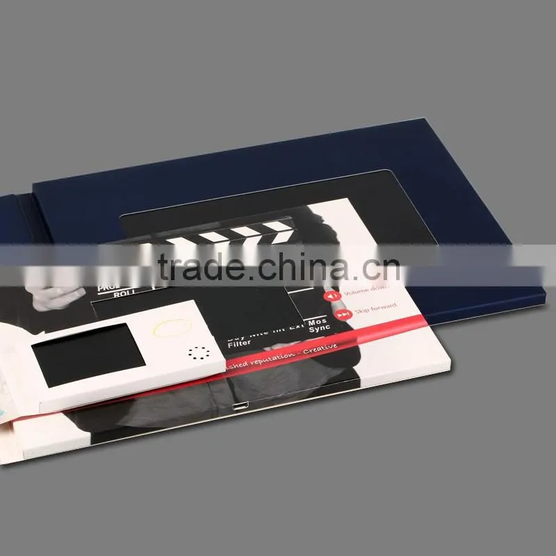 lcd video player brochure,video brochure module