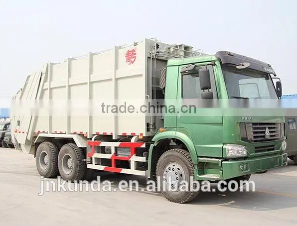 Sinotruk Howo 16 M3 Compressed garbage truck for sale