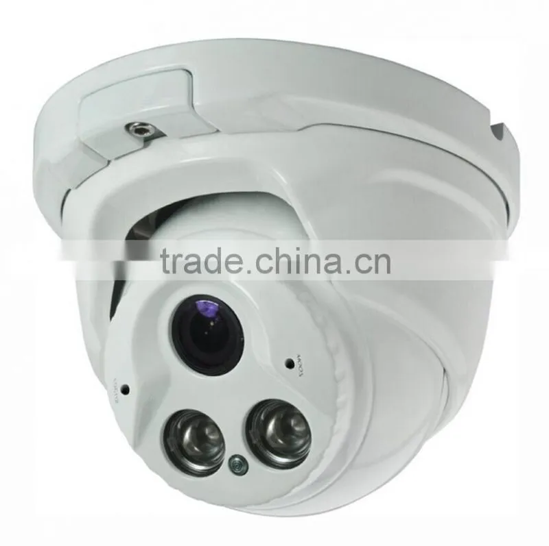 Dot Matrix Infrared Megapixel 2.8-12mm Zoom Lens CMOS 550TVL Dome CCTV Camera