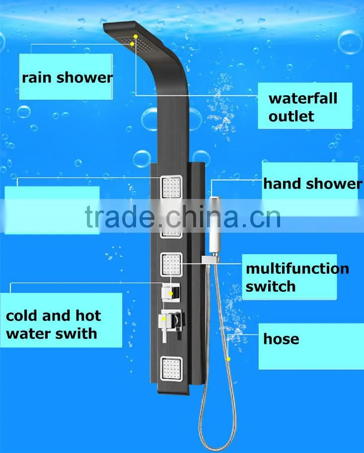 Foshan Supplier 304 stainless steel shower column Y-016