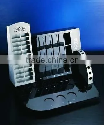 2012 Upmarket Black Acrylic Eyeliner Stand Holder/ Brush Makeup Holder