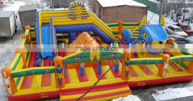 Latest inflatable pyramid park game, inflatable toy for kids