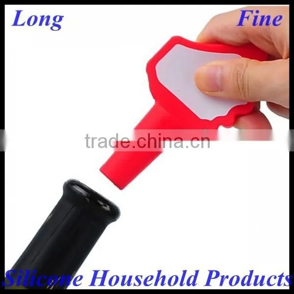 Multi-Color and Leak Proof Silicone Wine Caps