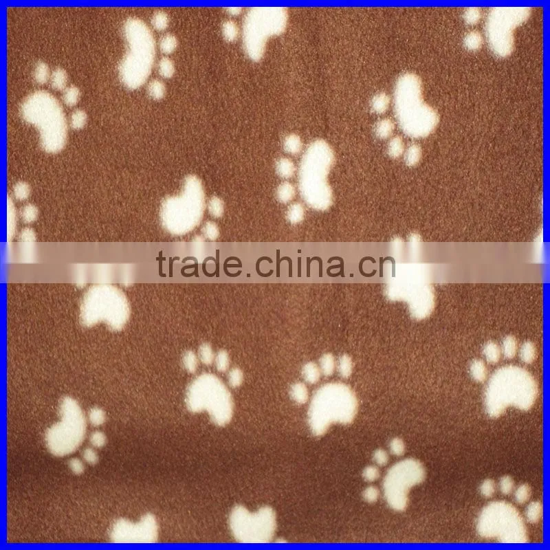 75D/144F micro spot polar fleece fabric with anti-pilling
