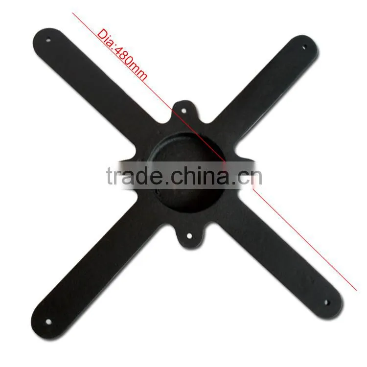 Hot Sale 201# and 304#Stainless Steel Oval Table Base HS-A065