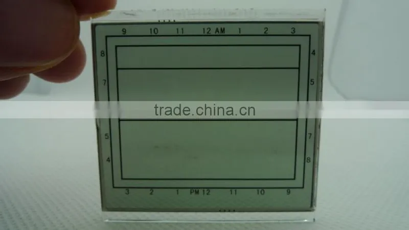 Bolong surface print silk print ink print lcd display with pins