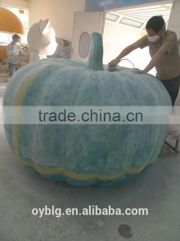 Halloween Pumpkin Head, Fibreglass giant Pumpkin cutout for Halloween festival