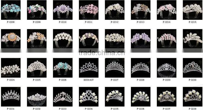 rhinestone wedding hair accessory comb