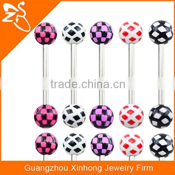 wholesale cheap tongue piercings jewelry free sample blue acrylic skull and lizard tongue rings