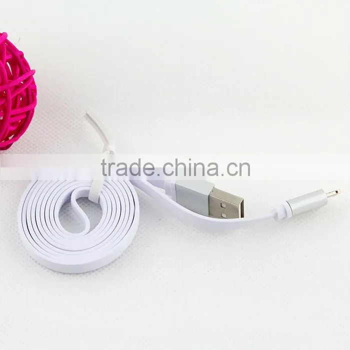 Flat USB cable for ipad air/mini2,tablet pc data cable