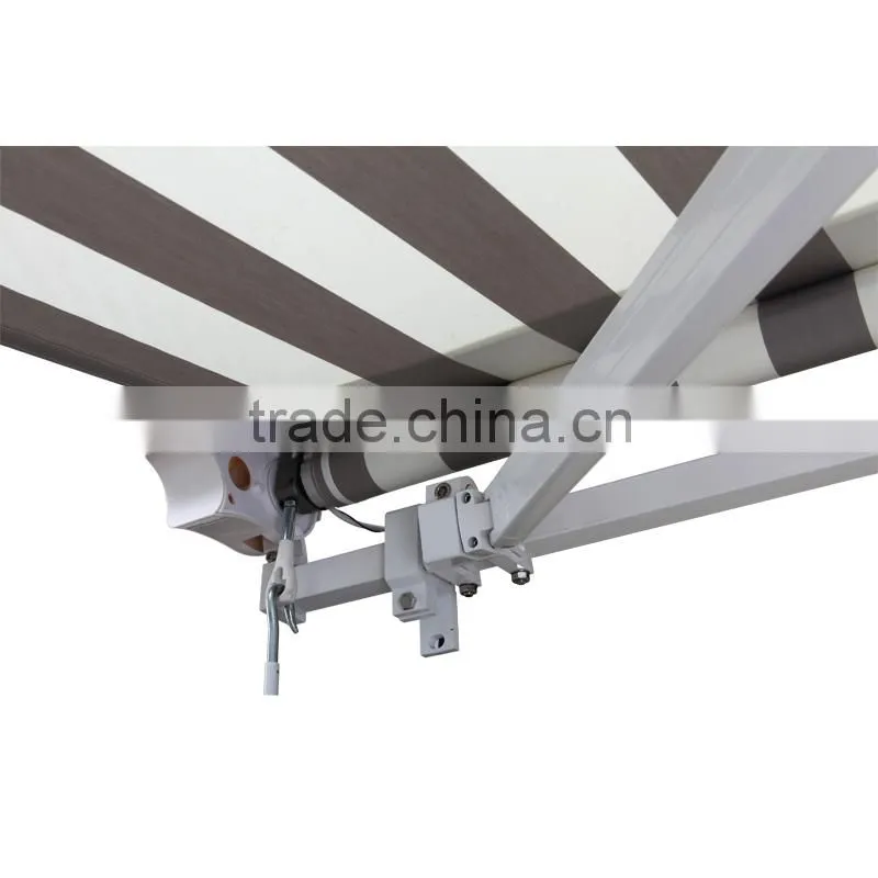 2m*1.5m- Retractable half Cassette Folding arm Awning