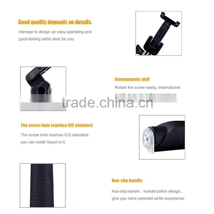 aluminum selfie stick Wholesale Selfie Stick wireless selfie stick with zoom