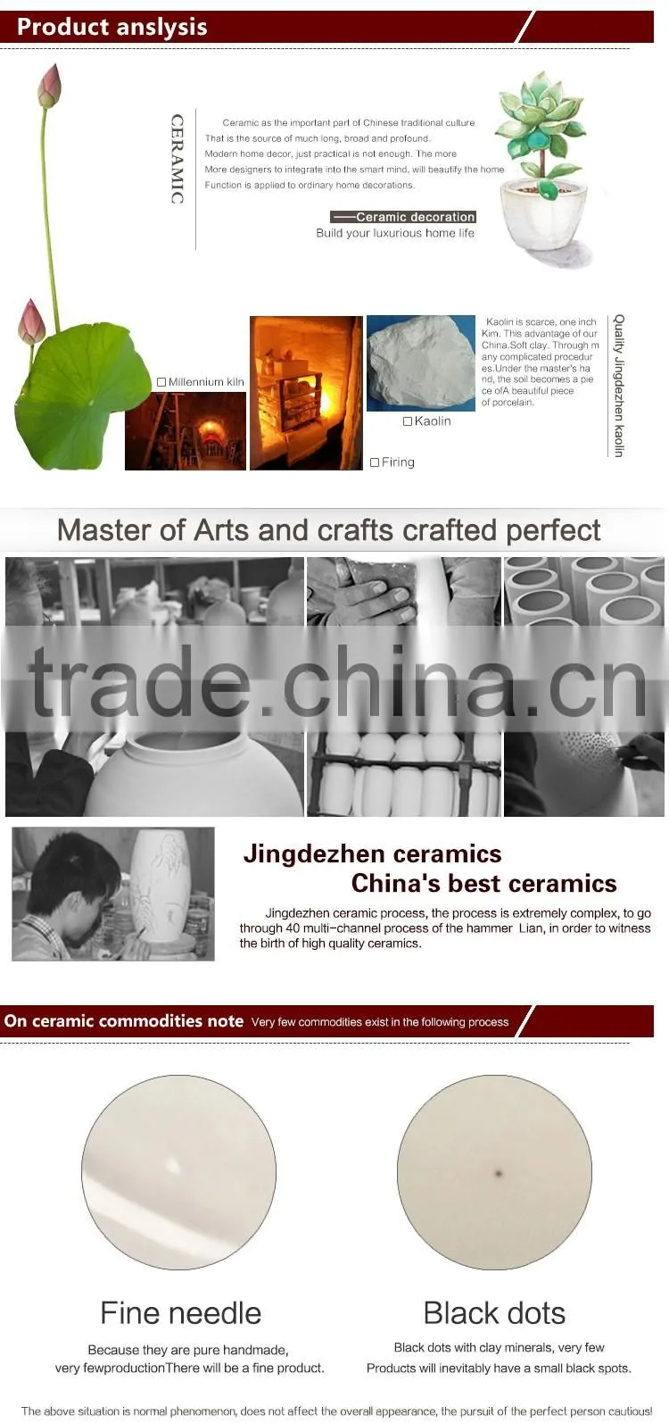 2016 new ceramic wall lamp for living room