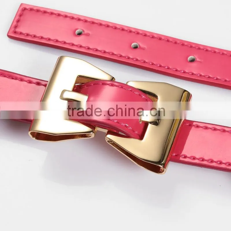 Guangzhou belts factory ladies dress cutting brand belt universal waist belt