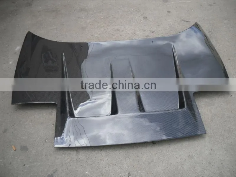 toyota mr2 sw20 border style carbon fiber engine hood