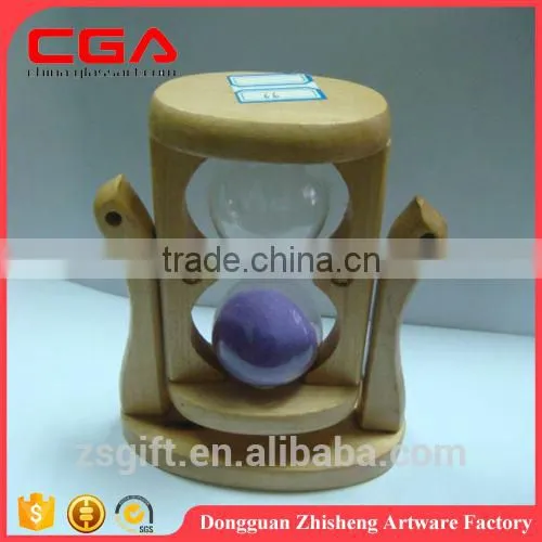 Manufaturer supply glass colorful sand timer wholesale, glass sand timer for home decor