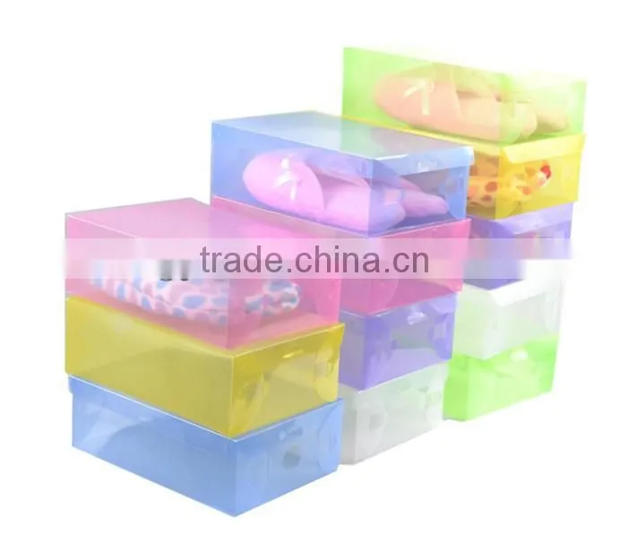 clear plastic drawer shoe box