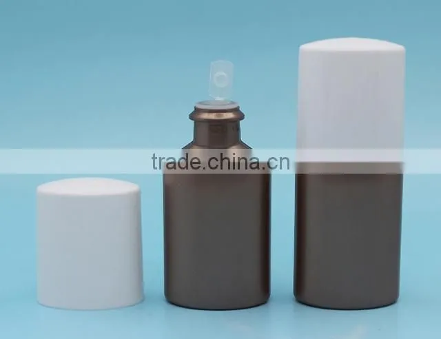Small cosmetic bottle with plug , custom plastic PET bottle