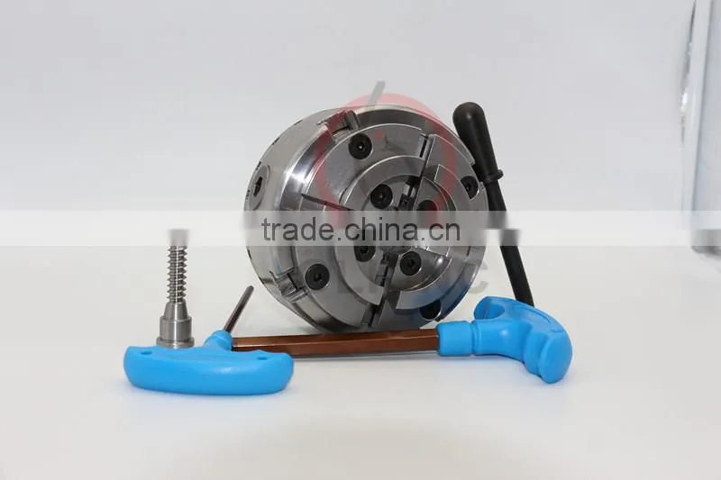 Clamping 8-100mm 4"/5''Self-centering Wood-working Scroll Chucks for a Wide Range Wooden Lathe spindle