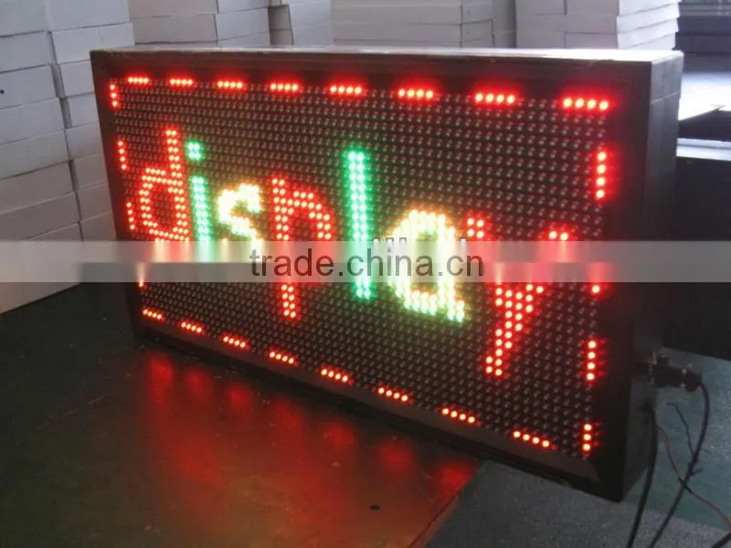 waterproof consistant quality high brightness cheap price Best Sell led moving message display sign
