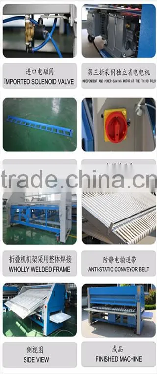 LJ fully-auto laundry bed sheet folding machines for hot sale