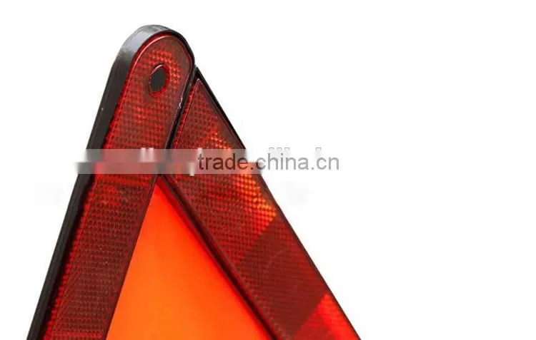 Traffic emergency triangle Warning triangle