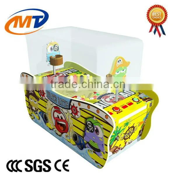 2016 Pirate battle game machine type shooting pingpong game machine/funny game machine for hot sale