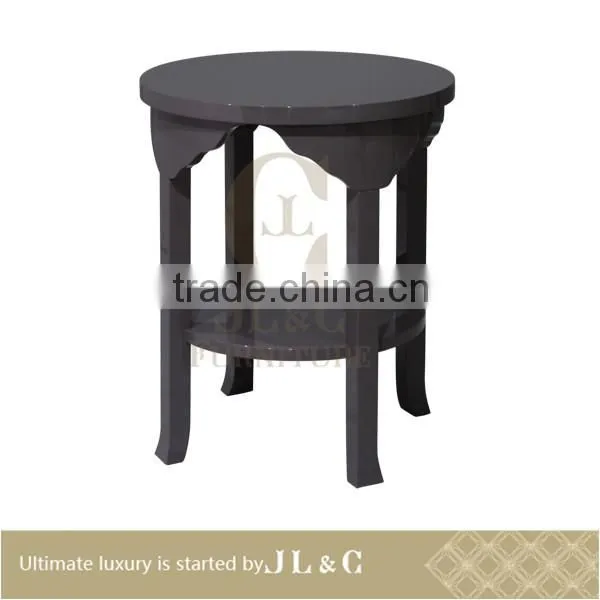 Luxury Piano Painting Purple Lacquer Wooden TeaTable High-end Furniture Manufacturer From China AT00-42 JL&C Furniture