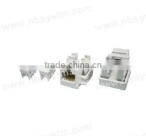 UTP Cat.5e Keystone Jack 90 degree,110 type