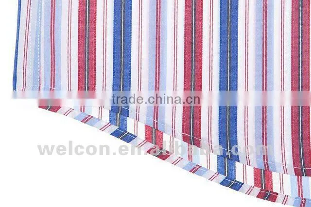 100% cotton stripe long sleeve classic business dress men's no iron shirts